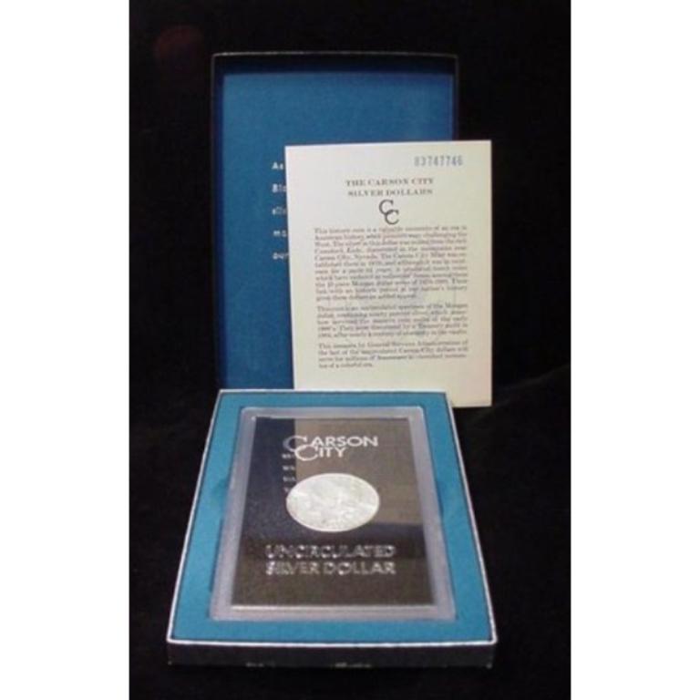 1883 CC GSA UNC Morgan Silver Dollar (1 of 1)