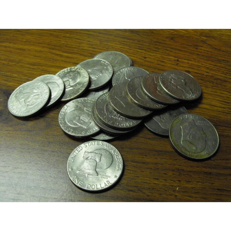 Lot of (20) IKE Dollars (1 of 1)