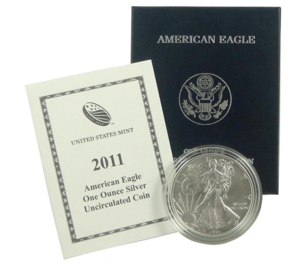 2011 W Burnished US Silver Eagle (1 of 1)