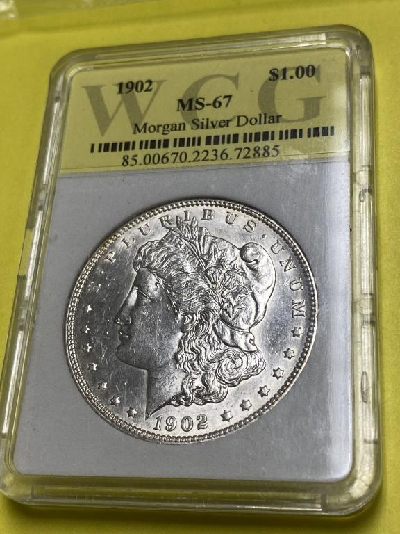 1902 MS 67 Better Date in Grade Morgan Dollar (1 of 2)