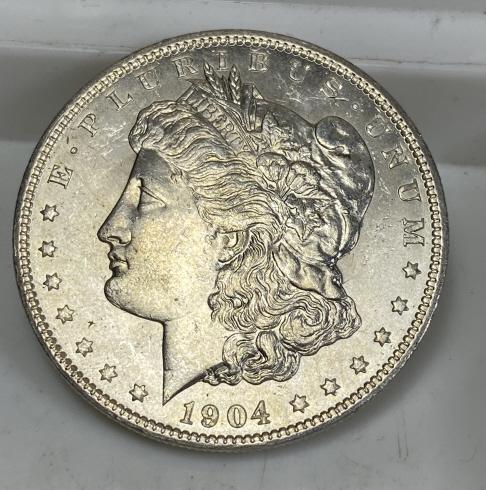 1904 O Nice BU Grade Morgan Silver Dollar (1 of 1)