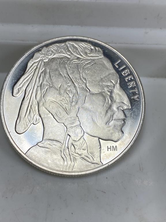 1 oz Morgan Design Silver Round (1 of 1)