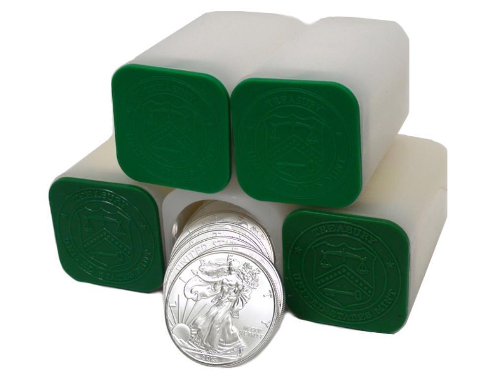 (100) Silver Eagles Random Dates (1 of 1)