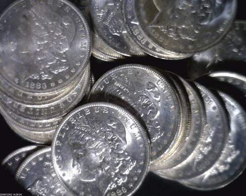 (10) Random Date Morgan UNC- Dollars (1 of 1)