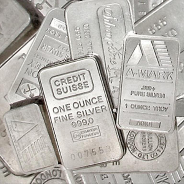 Lot of (10) 1 oz. Silver Bars Mixed  Type / Make (1 of 1)