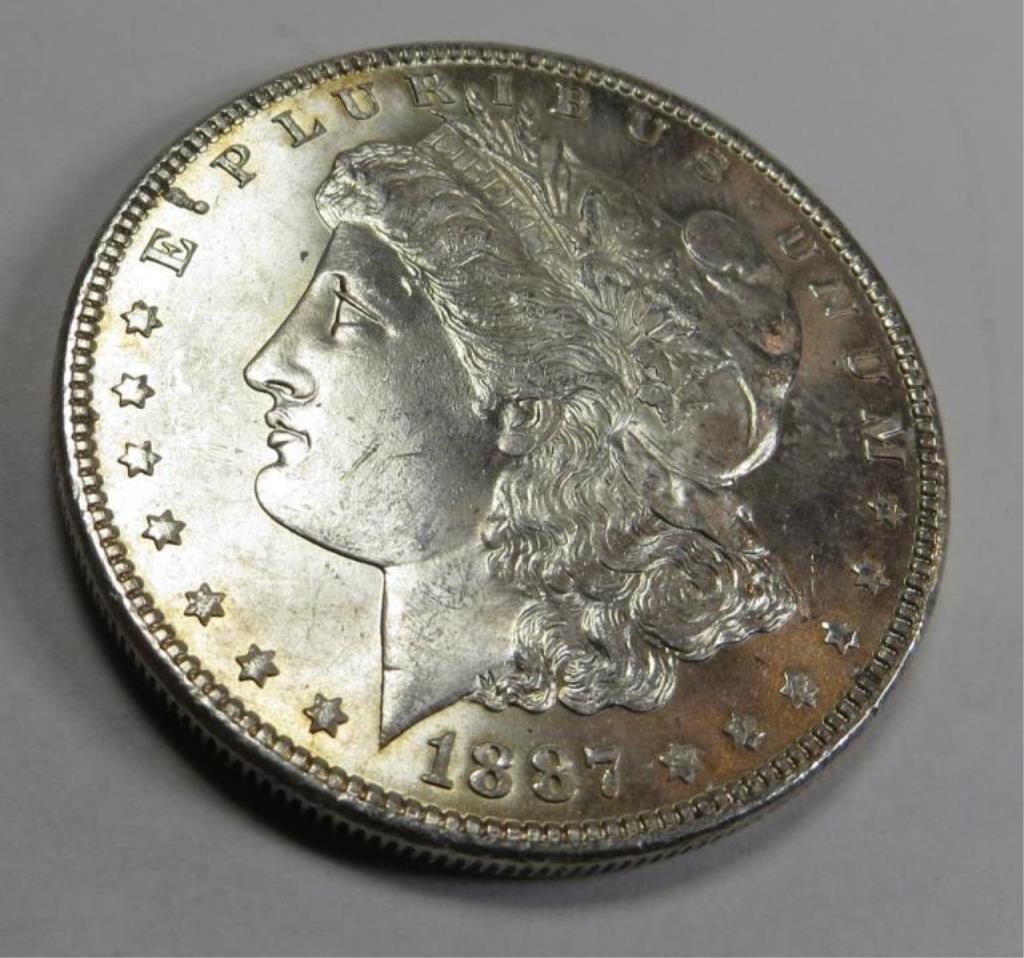 1887 P High Grade BU Morgan Dollar (1 of 2)
