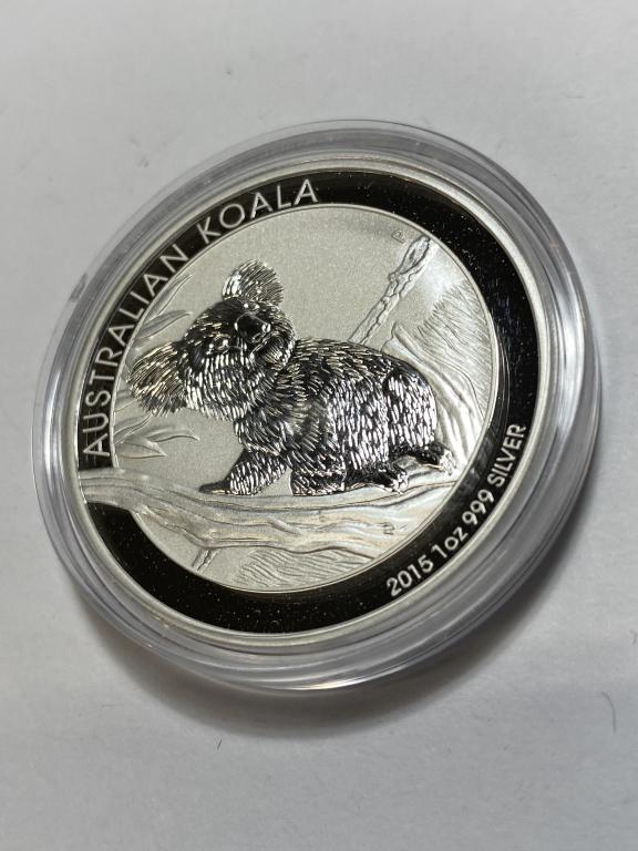 2015 Australian Koala 1 oz Silver Bullion: Item is fast ship item, and is the exact item in the image.