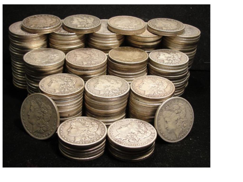 Lot of (200) Circulated Morgans - Various Date (1 of 1)