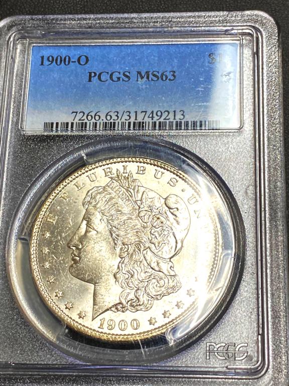 1900 O MS 63 PCGS Morgan Silver Dollar (1 of 2)