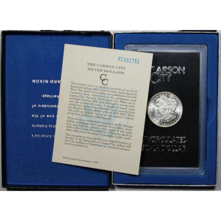 1882 CC GSA KEY DATE Morgan Dollar (1 of 1)