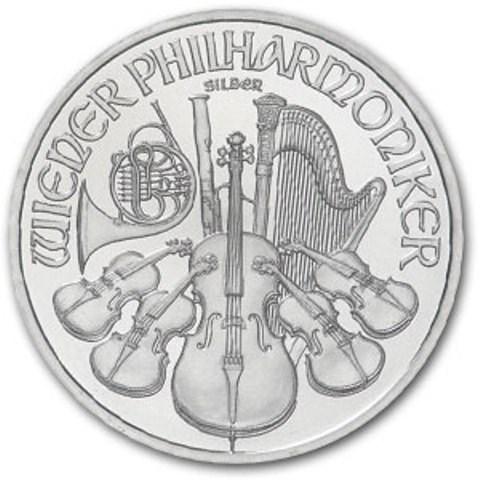 1 oz. Silver Austrian Philharmonic Bullion (1 of 1)