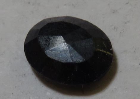 2 ct. Natural Indigo Blue Sapphire Gemstone: Item is the EXACT in the image - Bidder decides the value and grade by the bids placed. C Lot Vault goods -