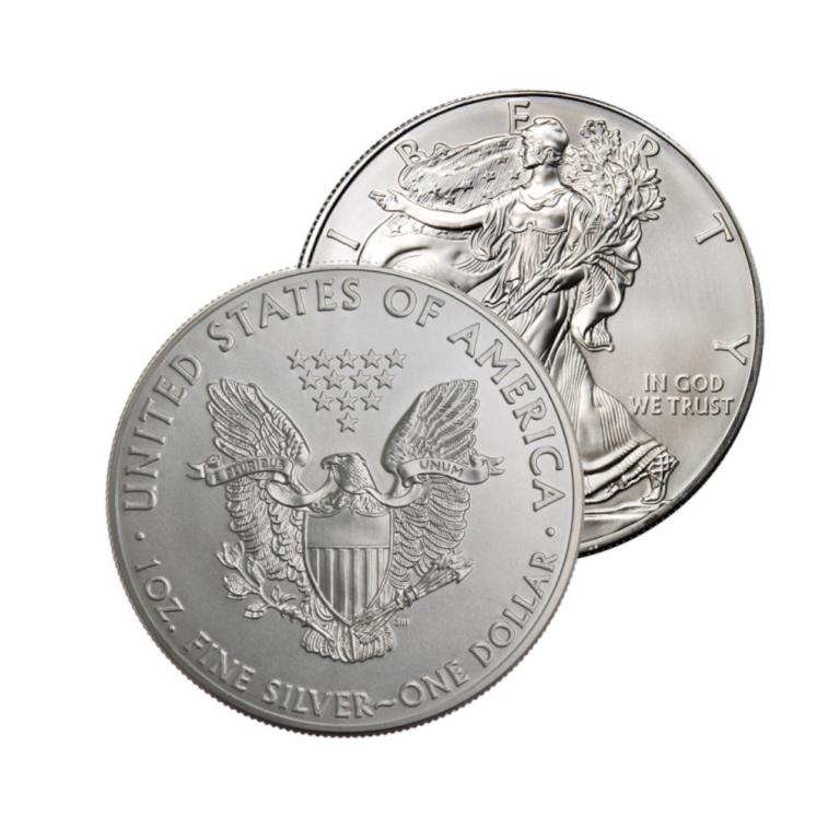 Random Date US Silver Eagle (1 of 1)