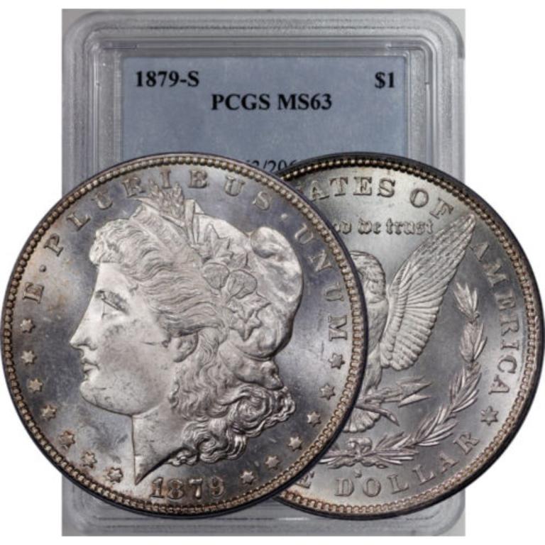1879 s MS 63 PCGS Morgan Dollar (1 of 1)