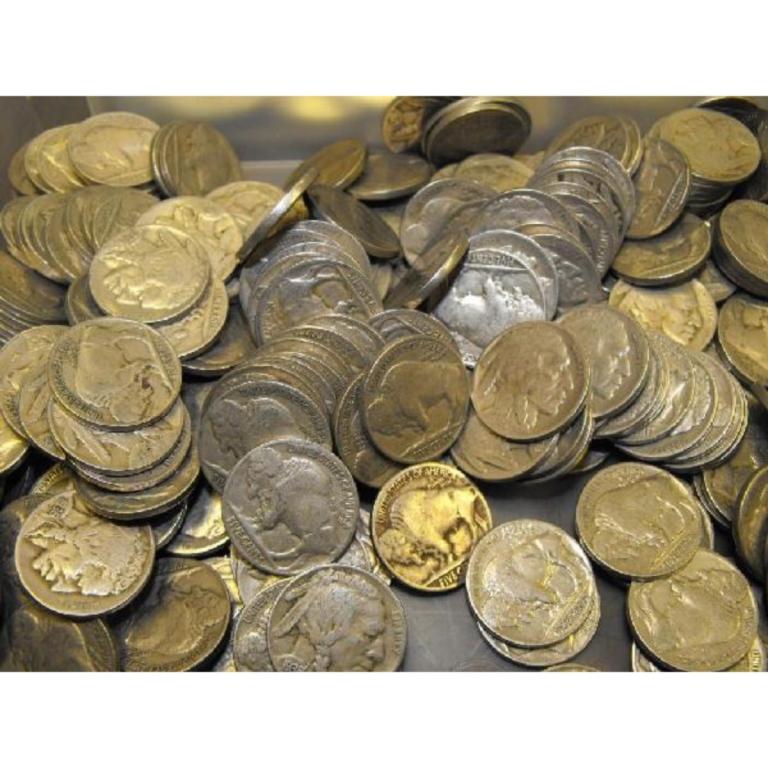 (100) Buffalo Head Nickels Partial Date (1 of 1)