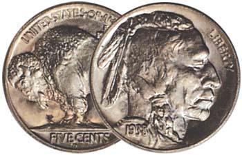 1938 UNC Buffalo Nickel (1 of 1)