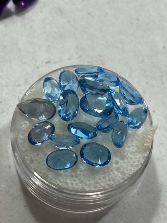 11.5 tcw. Natural Blue Topaz Gemstone Parcel (1 of 2)