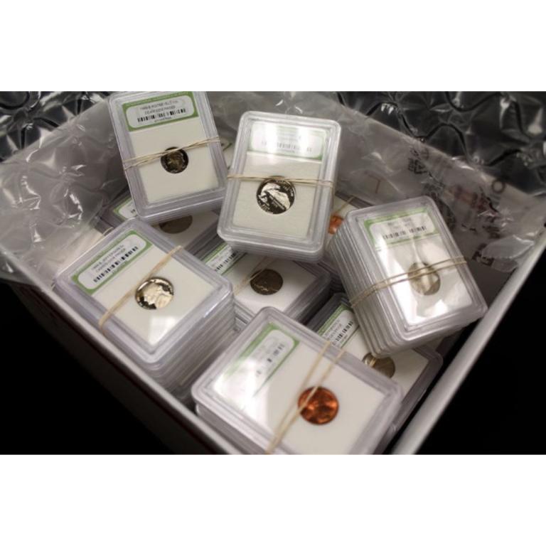 (50) INB Graded BU and Proof US Coins (1 of 1)