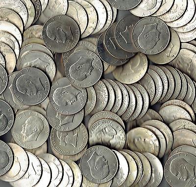 100 pcs. IKE Dollars - Random Circulated Coins (1 of 1)