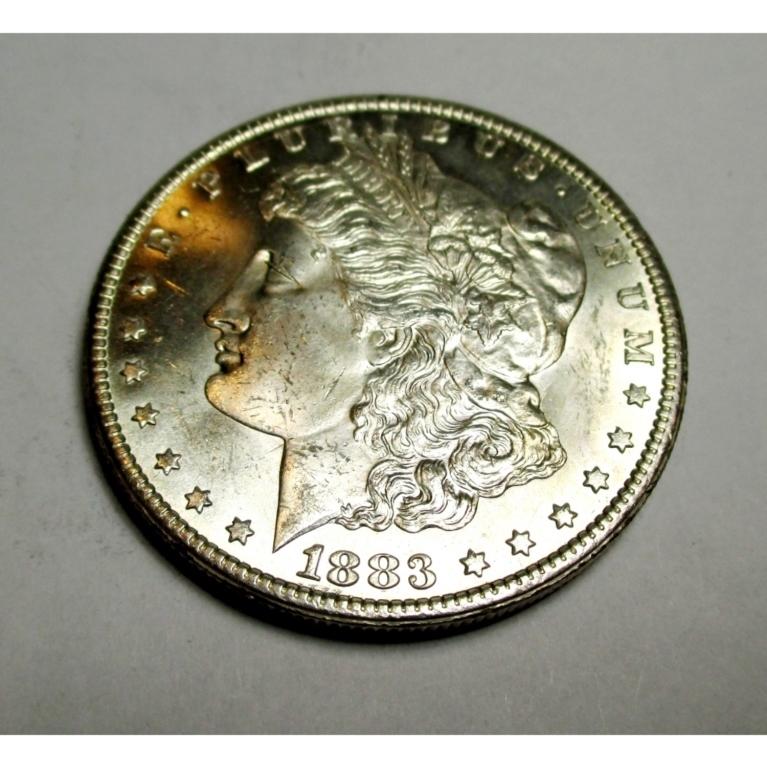 1883 CC BU Grade Morgan Silver Dollar (1 of 2)