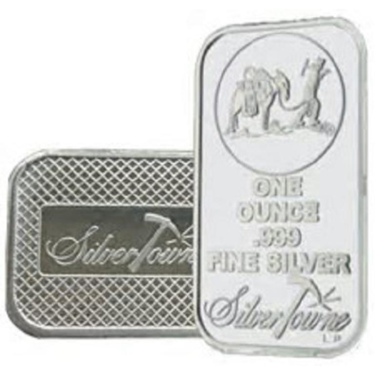 1 oz. Prospector Silver Bar -.999 Pure (1 of 2)