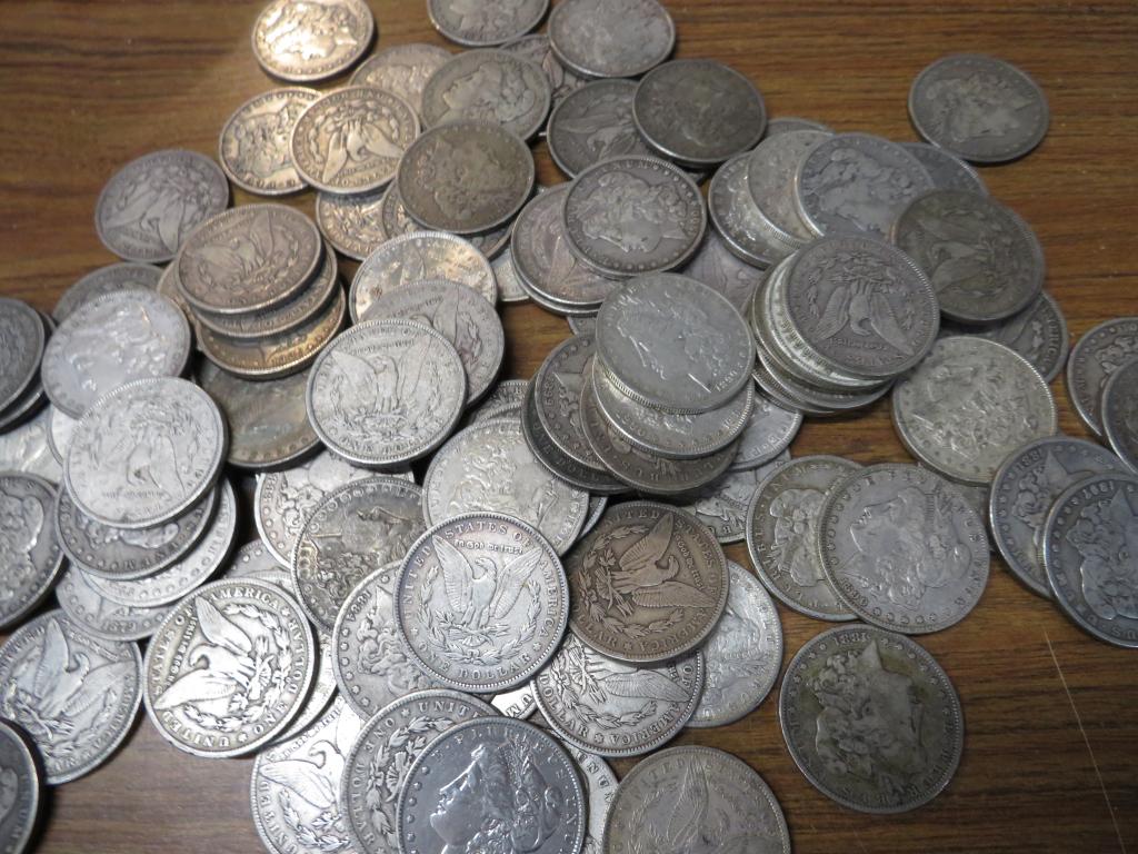 100 pcs. Morgan Silver Dollar Investprs Collection (1 of 1)