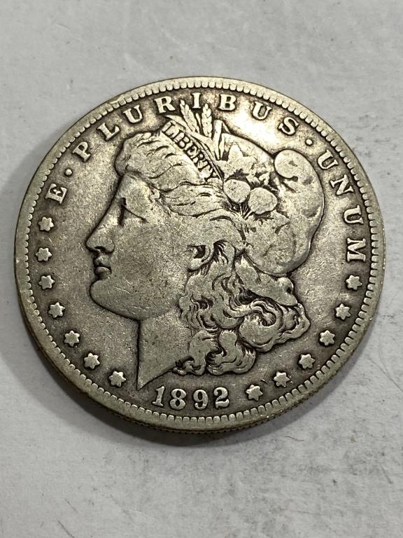 1892 s Better Date Morgan Silver Dollar (1 of 2)