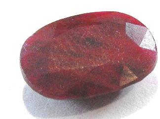 A 2 ct natural Ruby Gemstone (1 of 1)