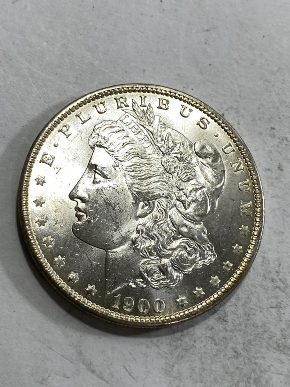 1900 O Better Date in Grade Morgan Silver Dollar (1 of 2)