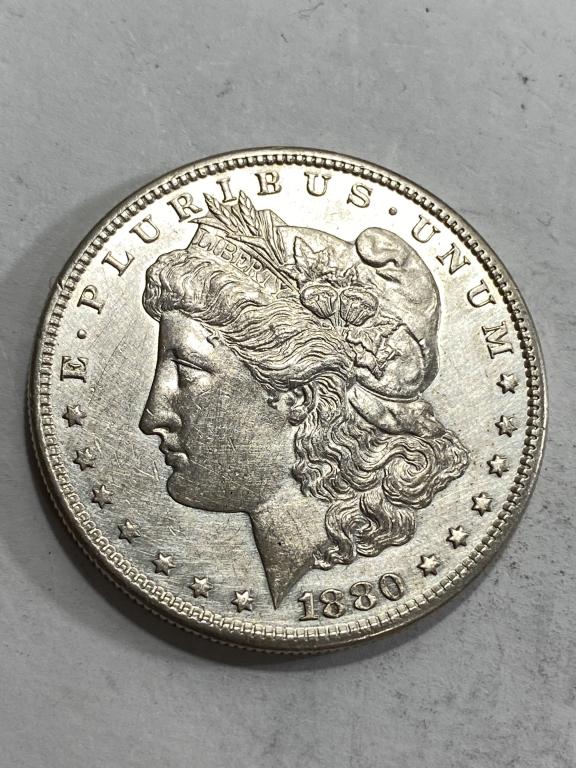 1880 s Better Date Morgan Silver Dollar (1 of 2)
