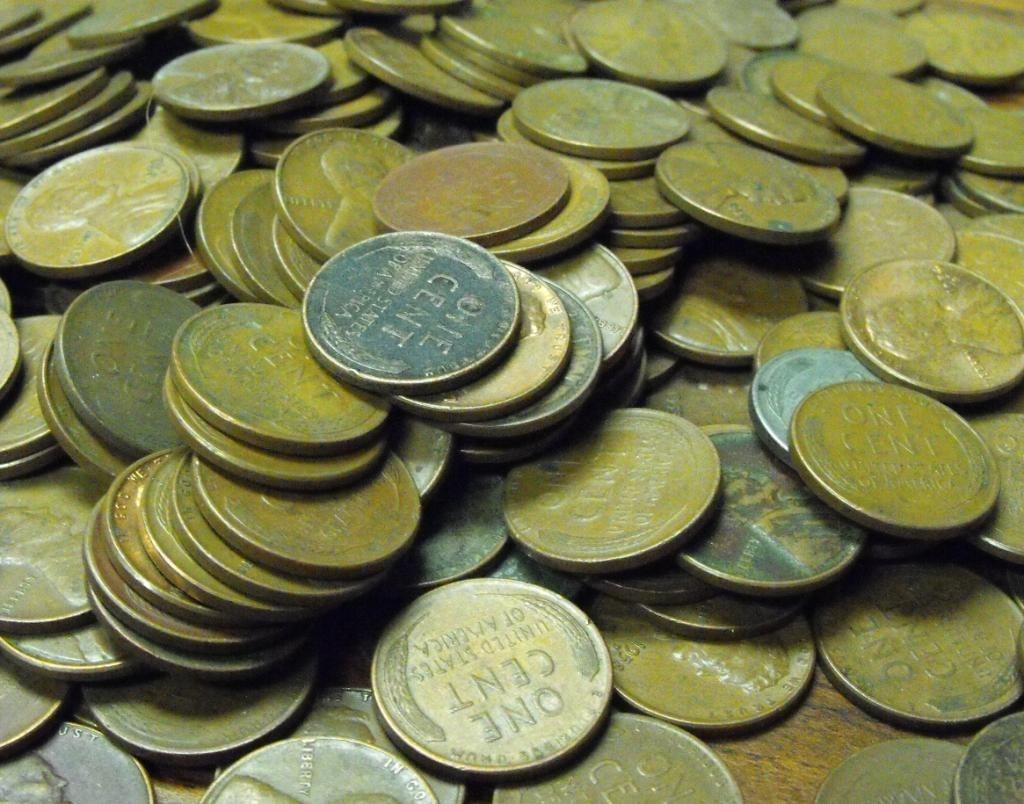 Lot of 5000 Wheat Cents! Full Bag! (1 of 1)
