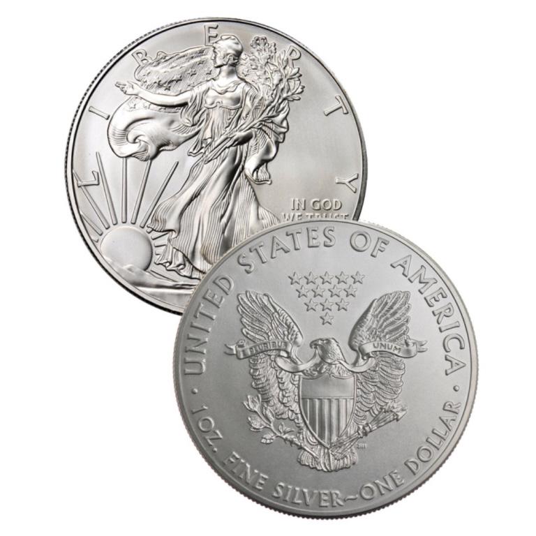 Random Date US Silver Eagle (1 of 1)