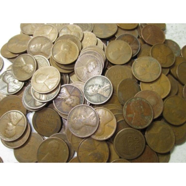 (1000) Lincoln Wheat Back Cents (1 of 2)