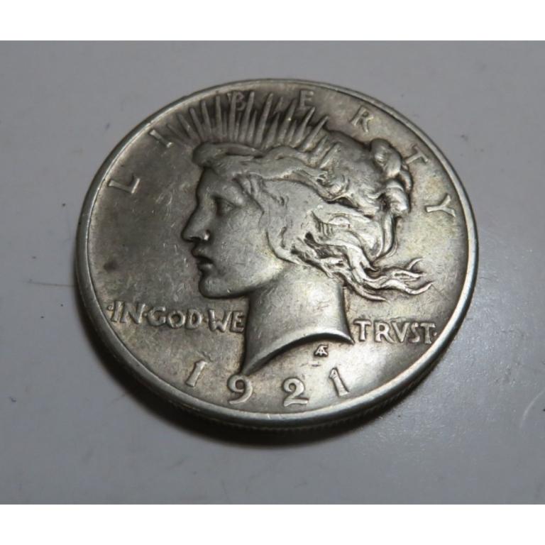 1921 First Year Peace Dollar Key Date (1 of 2)