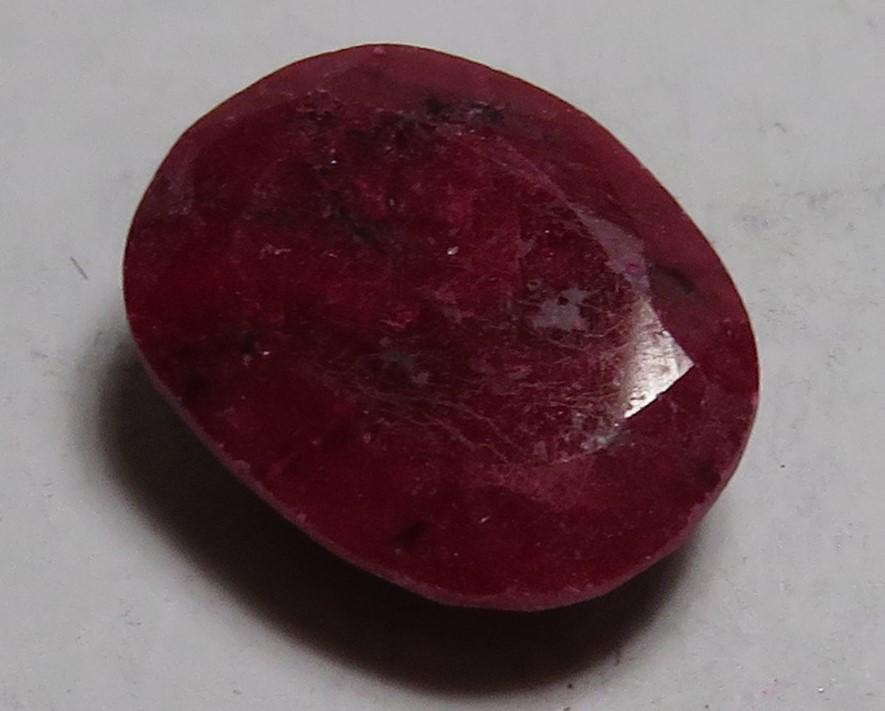 1 ct. Natural Ruby Gemstone (1 of 1)