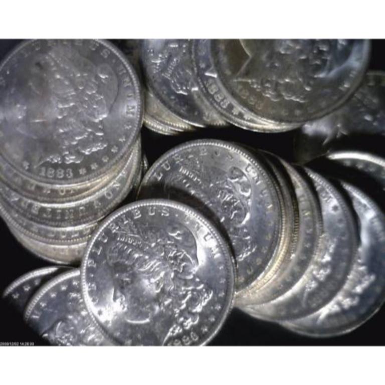 (10) Random Date Morgan UNC- Dollars (1 of 1)