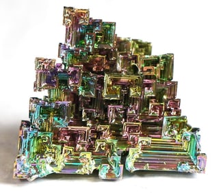 Stunning Rainbow Bismuth Structure