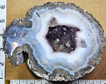Huge Agate-Amethyst Geode