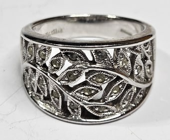Sterling Silver Jenna Nicole Designer Ring