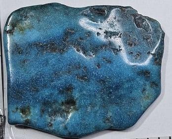 14.36 gram Natural Turquoise Flat Nugget