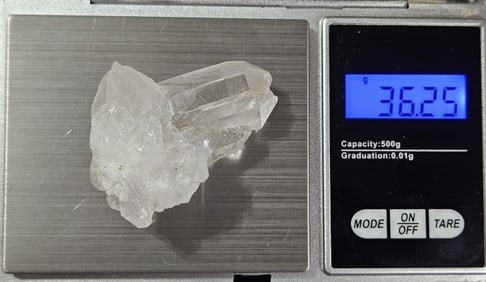 36.25 gram Natural Crystal Cluster