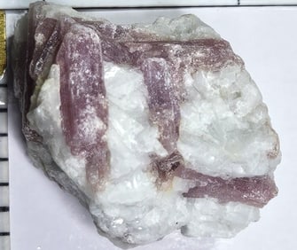 25.86 gram Natural Pink Tourmaline in Matrix