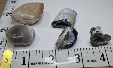 56.78 gram Natural Oco Geodes from Brazil
