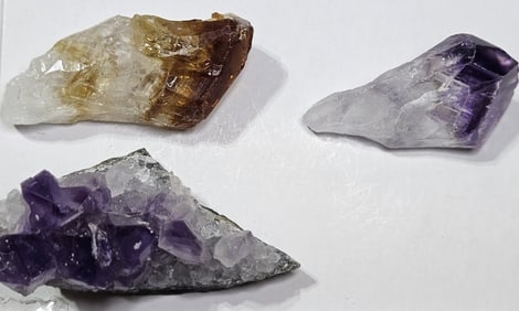 47.61 gram Natural Amethyst / Citrine Parcel