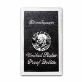 1972 IKE Proof Dollar in Plastic Holder