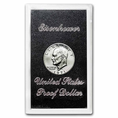 1971 US Mint Proof IKE 40% Silver Dollar (1 of 1)