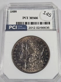 1898 P MS 66 Morgan Silver Dollar -$575 CPG