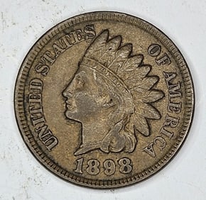 1898 XF- AU Grade Indian Head Cent- $26 CPG