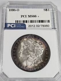 1898 O MS 66+ Morgan Dollar- $360-1500 Range CPG