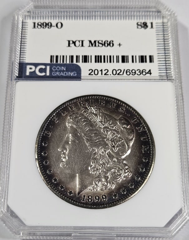 1899 O MS66+ Morgan Dollar-$360-2500 Range CPG: Item is the exact item in the image - Bidder is responsible for all value and grade determination - Please review all terms prior to placing any bids - All bids are an agreement to pay and adhere to o